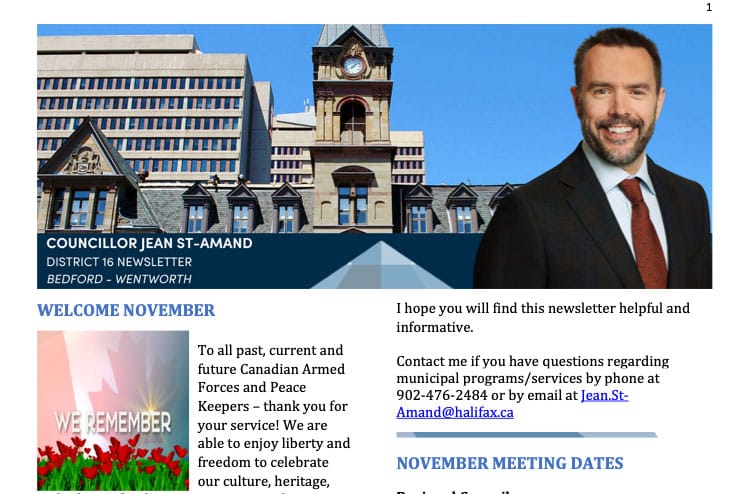 My November 2025 e-Newsletter