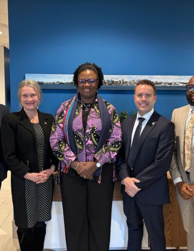 Meeting with High Commissioner of Ghana